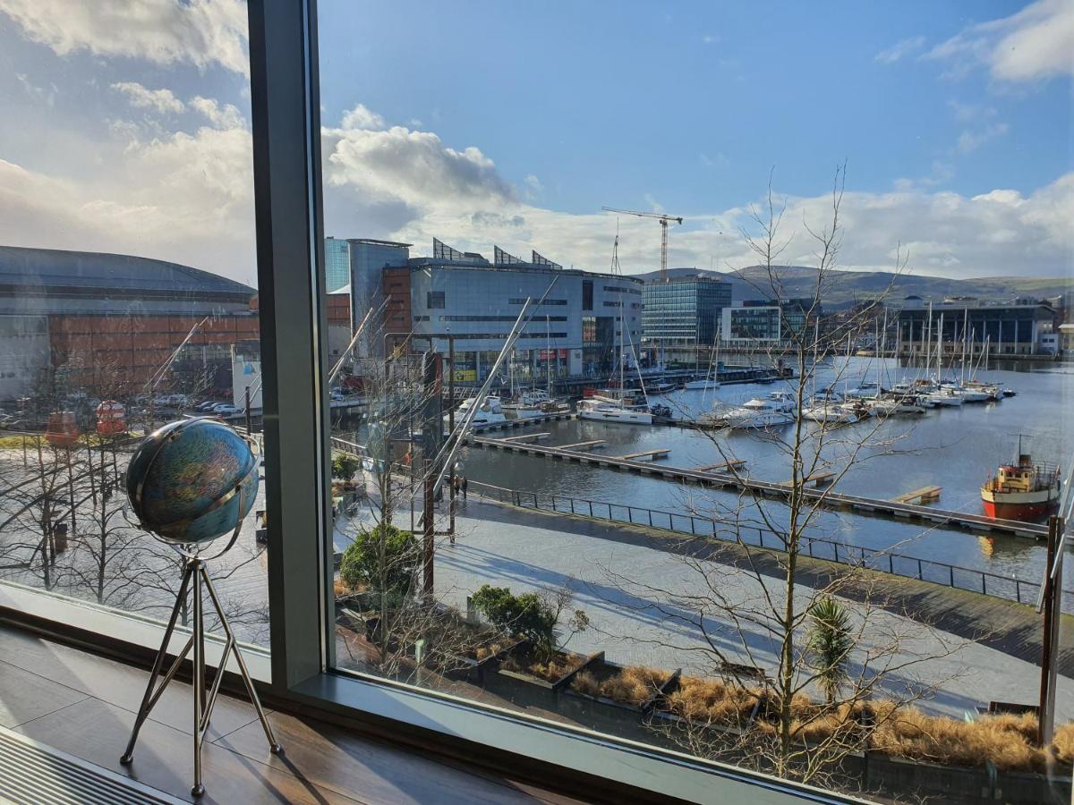 Luxury Apartment Marina Views At Titanic Quarter Belfast Zewnętrze zdjęcie