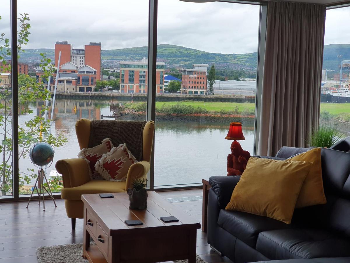 Luxury Apartment Marina Views At Titanic Quarter Belfast Zewnętrze zdjęcie