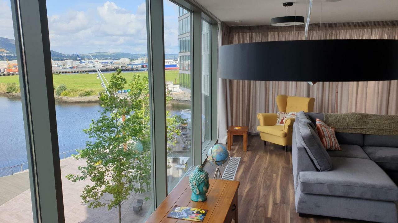 Luxury Apartment Marina Views At Titanic Quarter Belfast Zewnętrze zdjęcie