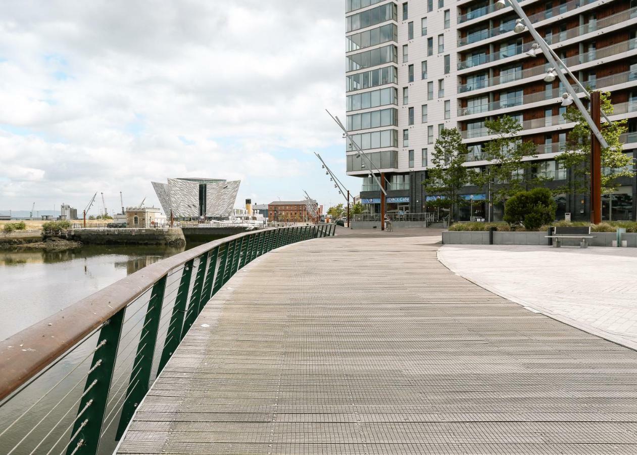 Luxury Apartment Marina Views At Titanic Quarter Belfast Zewnętrze zdjęcie